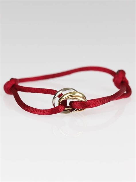 cartier silk bracelet|cartier love bracelet red string.